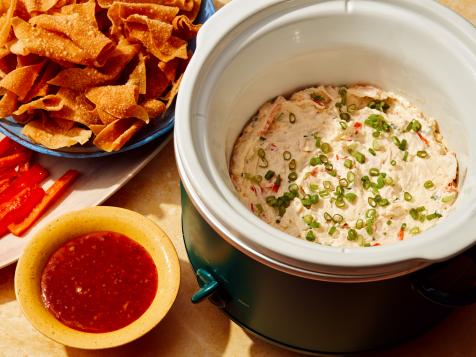 Slow-Cooker Crab Rangoon Dip