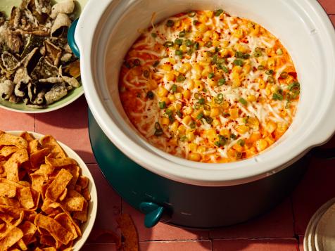 Slow-Cooker Korean Corn Cheese Dip
