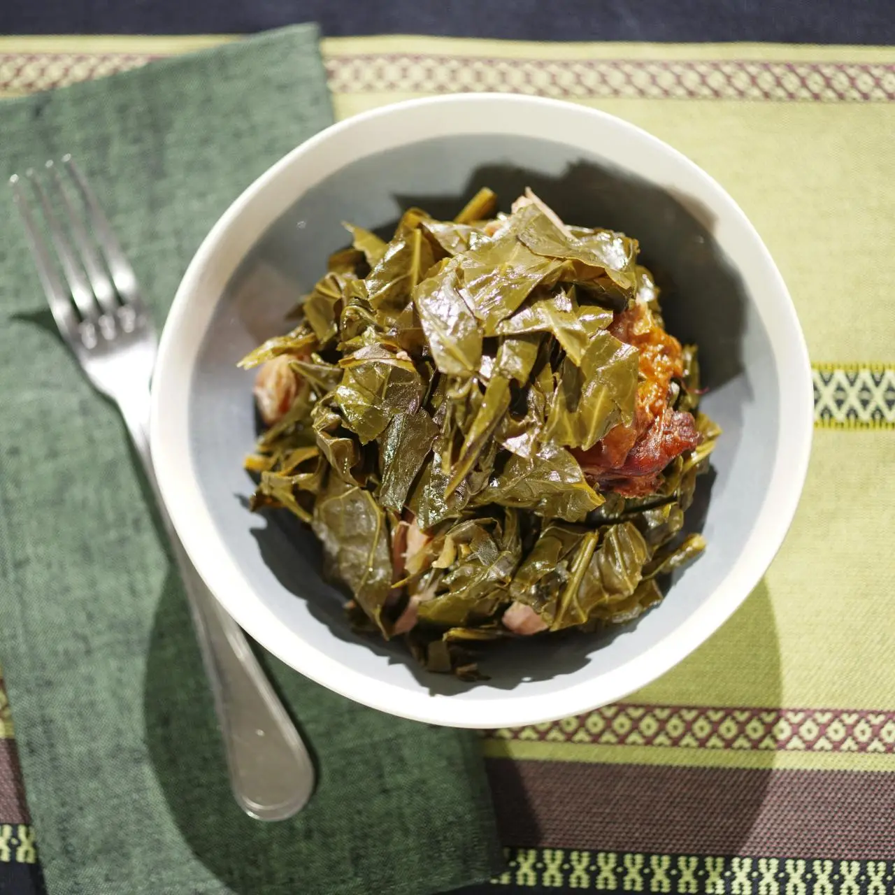 Sunny's Easy Slow Cooker Collard Greens-image