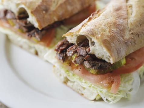 Marinated Steak Tri-tip Sandwich