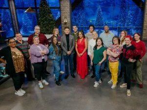 Wells Adams, Yolanda Gampp, Jacques Torres, and Cast