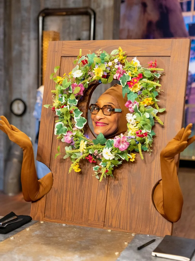 Judge Carla Hall, portrait, as seen on Halloween Baking Championship, Season 10.