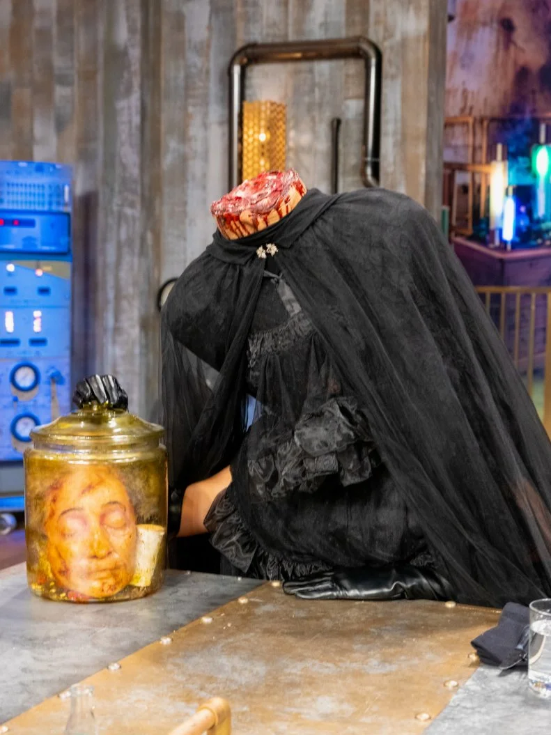 Judge Carla Hall, portrait, as seen on Halloween Baking Championship, Season 10.