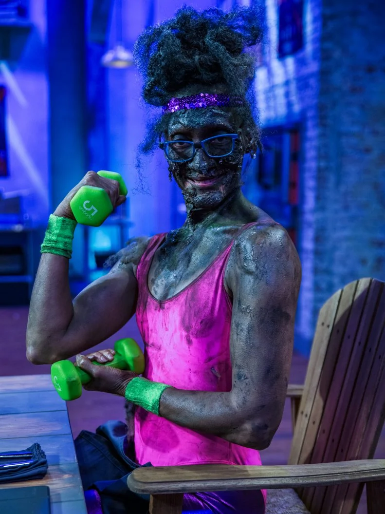 Judge Carla Hall, as seen on Halloween Baking Championship, Season 7.