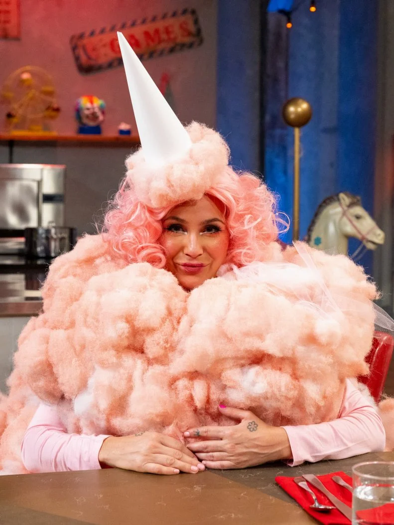 Judge Stephanie Boswell, portrait, as seen on Halloween Baking Championship, Season 9.