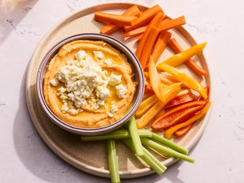 3-Ingredient Sweet Potato Whipped Feta Dip