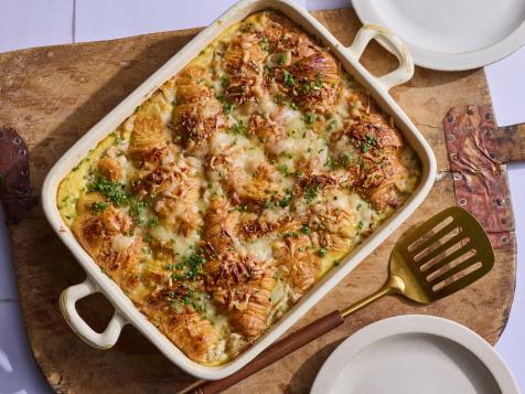Croissant Breakfast Casserole