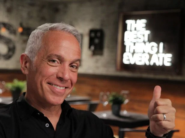 Geoffrey Zakarian on set, as seen on The Best Thing I Ever Ate, Season 10.
