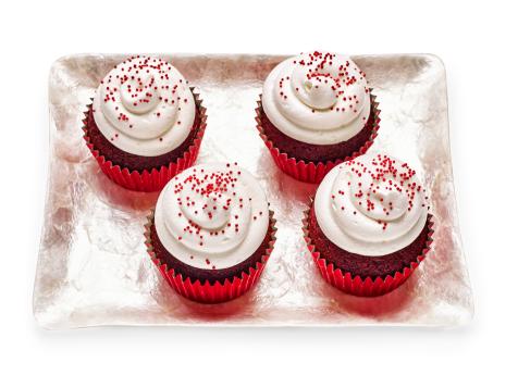 Peppermint Red Velvet Cupcakes