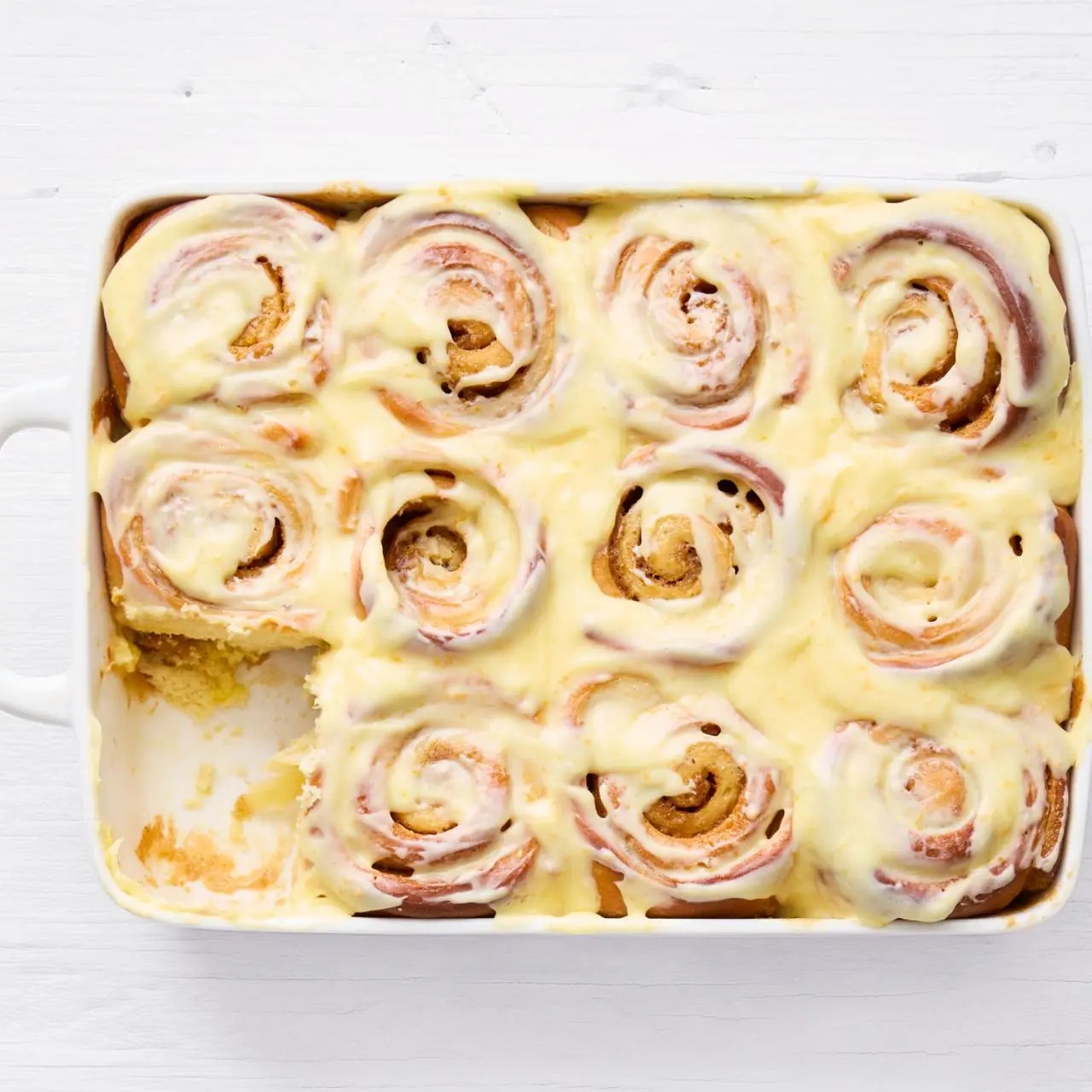 Orange-Glazed Cinnamon Rolls Recipe | Jeff Mauro | Food Network