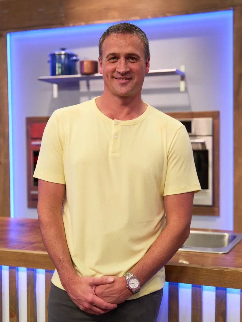 Ryan Lochte, as seen on Worst Cooks in America, Season 30.