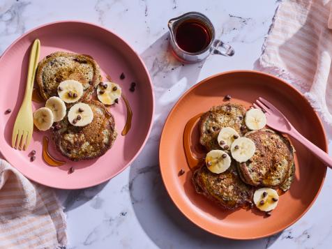 Banana-Coconut Buckwheat Pancakes