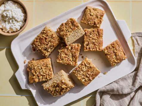 Cottage Cheese Banana Snacking Cake
