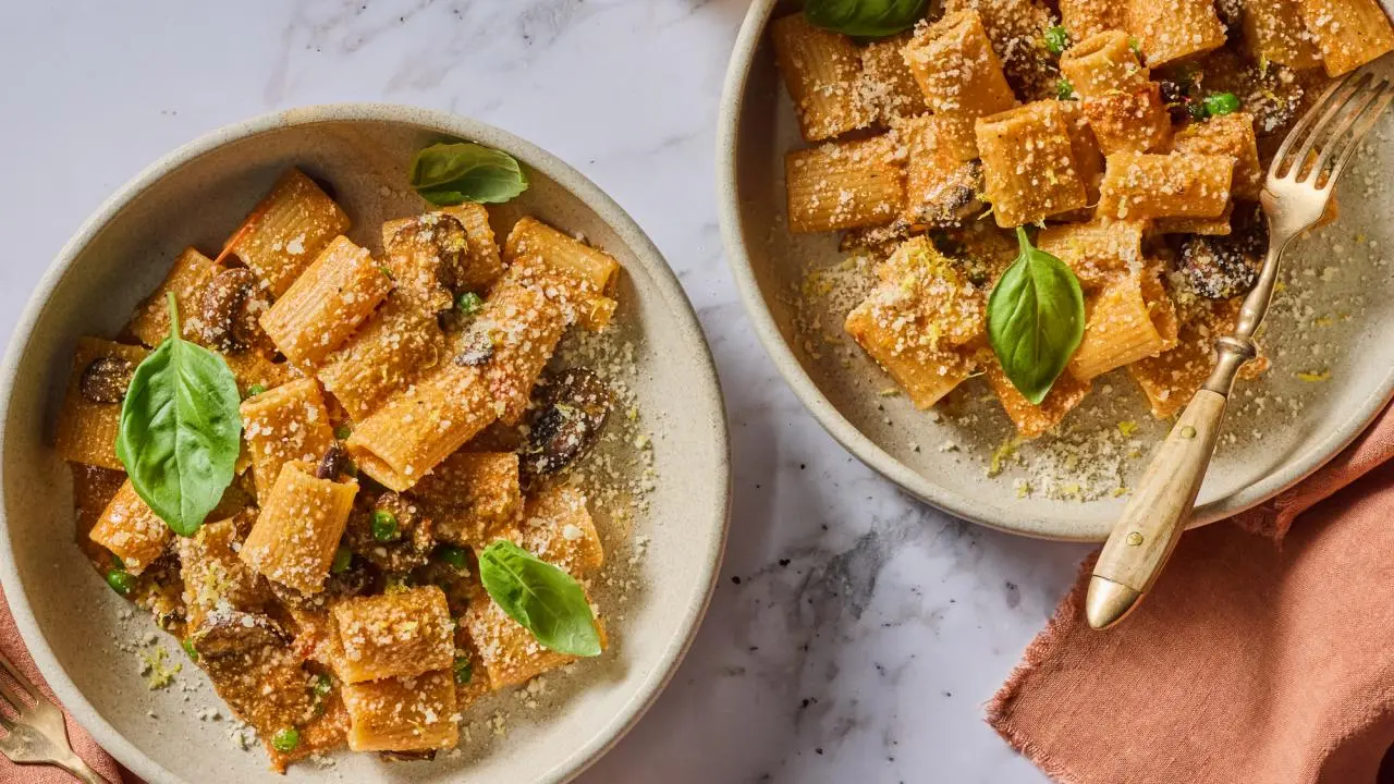 Cottage Cheese Rigatoni alla Vodka