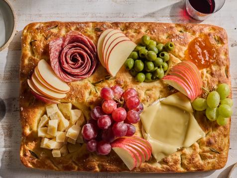 Focaccia Charcuterie Board