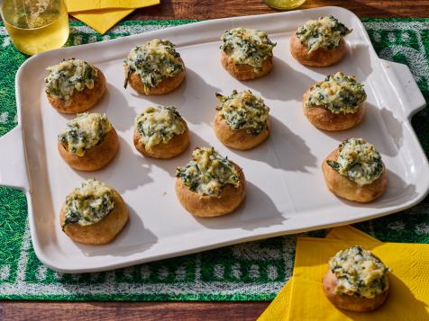 Mini Spinach Artichoke Bread Bowls