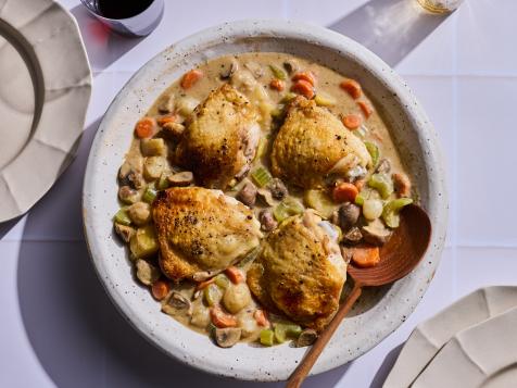 Pot Pie Chicken Thighs