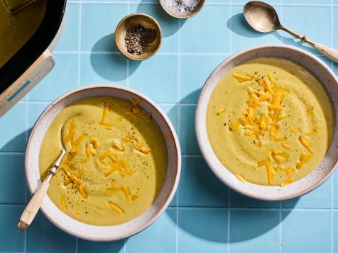 Slow-Cooker Broccoli Cheddar Soup