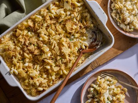Sour Cream-and-Onion Mac and Cheese