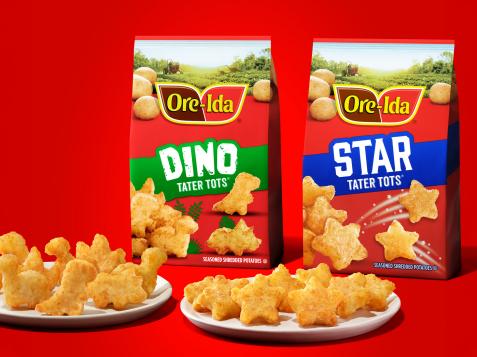Ore-Ida Introduces New Tater Tot Shapes for the First Time in Nearly 20 Years