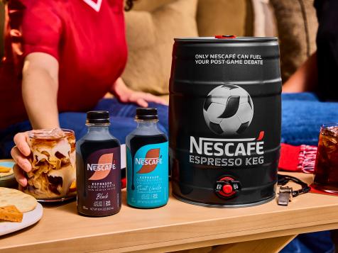Nescafé Is Launching an Espresso Keg for Soccer Watch Parties