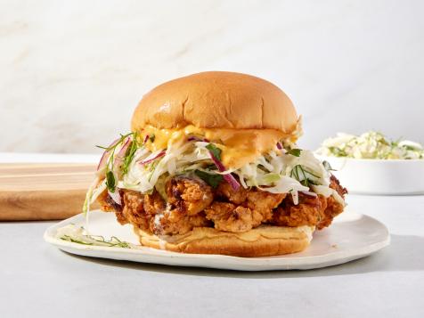 Calabrian Fried Chicken Sandwich