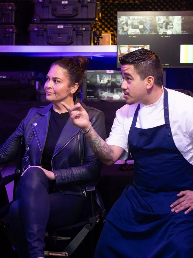 Tour Antonia Lofaso's Bold, All-Black Kitchen in Las Vegas | Food Network