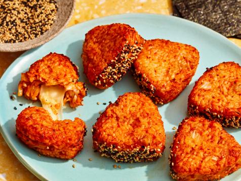 Air Fryer Kimchi Rice Balls (Kimchi Jumeokbap)