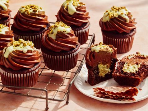 Dubai Chocolate Cupcakes