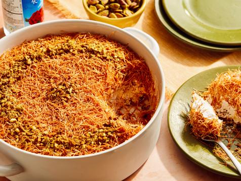 Kunafa with Cream
