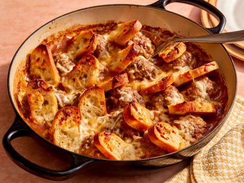 One-Pan French Onion Soup Meatballs