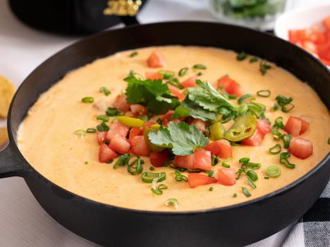 Spicy Cast-Iron Queso