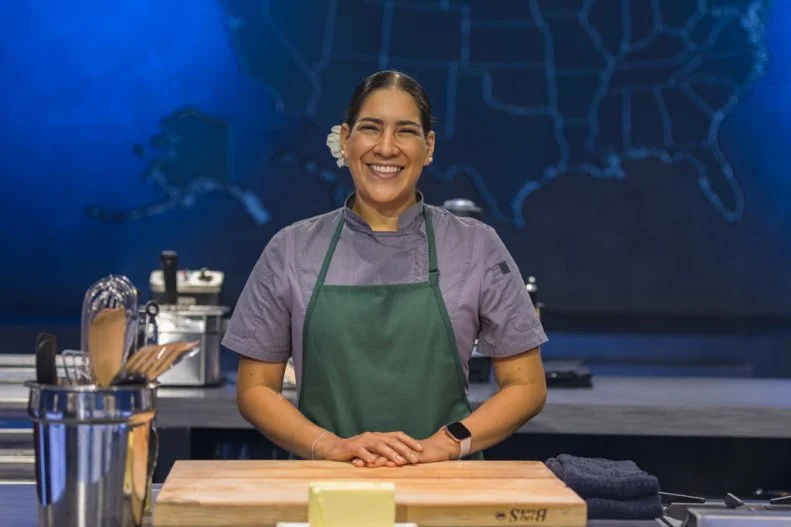 Contestant Karina Rivera, as seen on Alex vs America, Season 1.