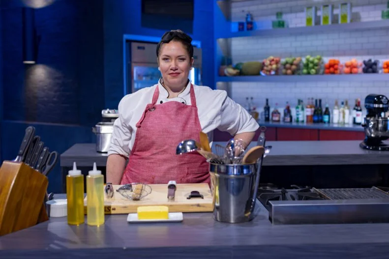 Contestant Britnie Lia, as seen on Alex vs America, Season 2.