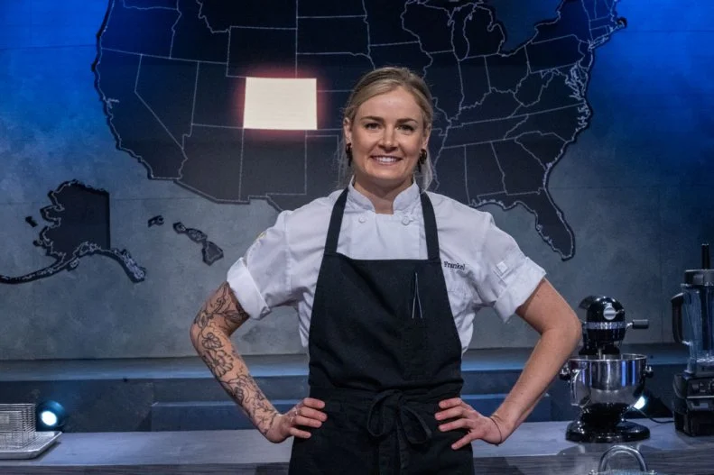 Contestant Taylor Frankel, as seen on Alex vs America, Season 2.