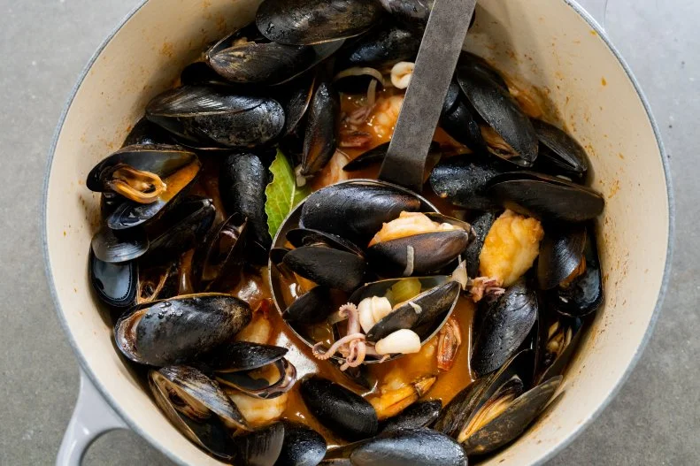 Host Gabe Bertacinni’s Cacciucco, as seen on Cook Like an Italian, Season 1.