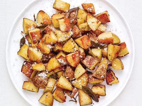 Air-Fryer Potatoes with Pecorino and Rosemary