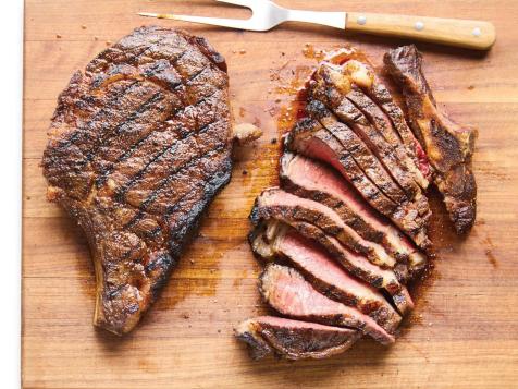 Smoked Bone-In Rib Eyes