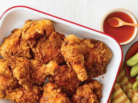 Spicy Pickle-Brined Fried Chicken