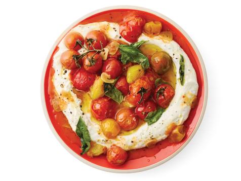 Whipped Ricotta with Cherry Tomatoes