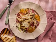 This dish is fast, healthy and combines a Sicilian favorite combo of mine: oranges, red onions and oregano. Fennel is a winter favorite, but in most markets it is available year round and in my family we used it as a digestive during big meals throughout the year.