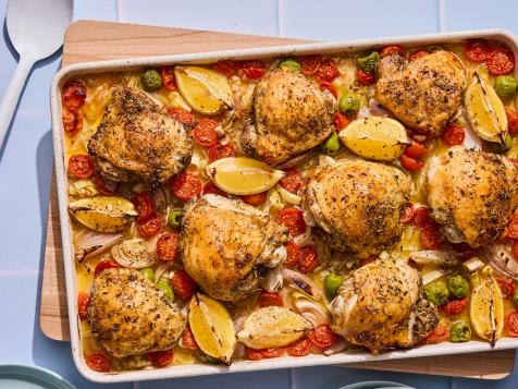 Sheet Pan Chicken Provençal