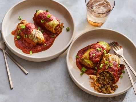 Vegetarian Stuffed Cabbage