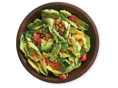 Little Gem Salad with Avocado Dressing