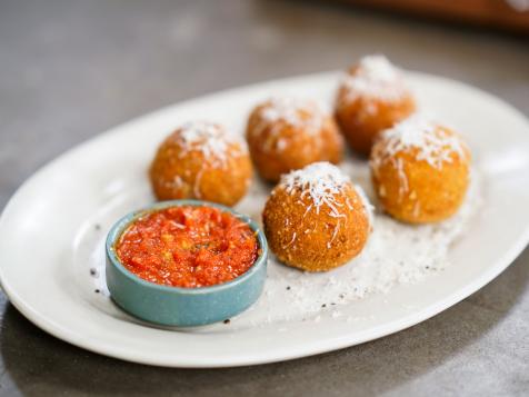 Arancini ai Funghi e Taleggio