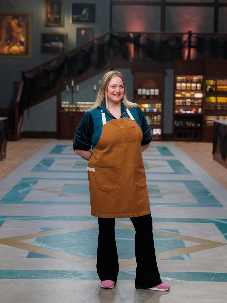 Katie Shegda, portrait, as seen on Halloween Baking Championship, Season 12.