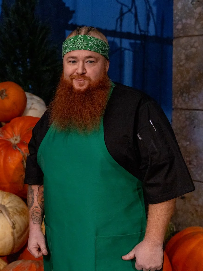 Tator Edwards of The Howlers as seen on Halloween Wars, Season 16.