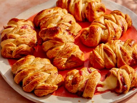 Cranberry Brie Braids