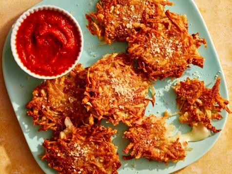 Pizza-Stuffed Latkes