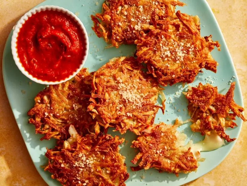 Pizza Stuffed Latkes